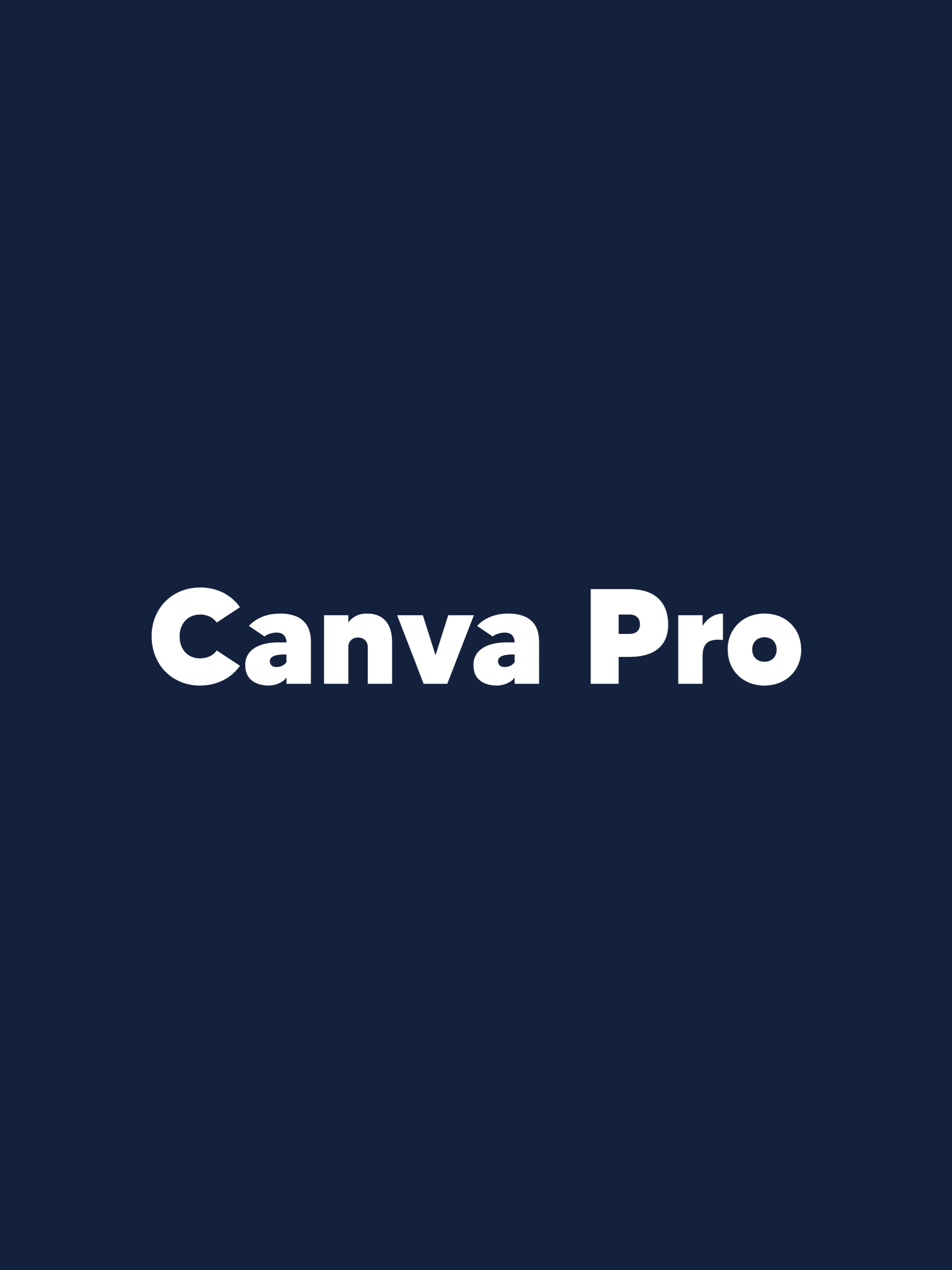Canva Pro