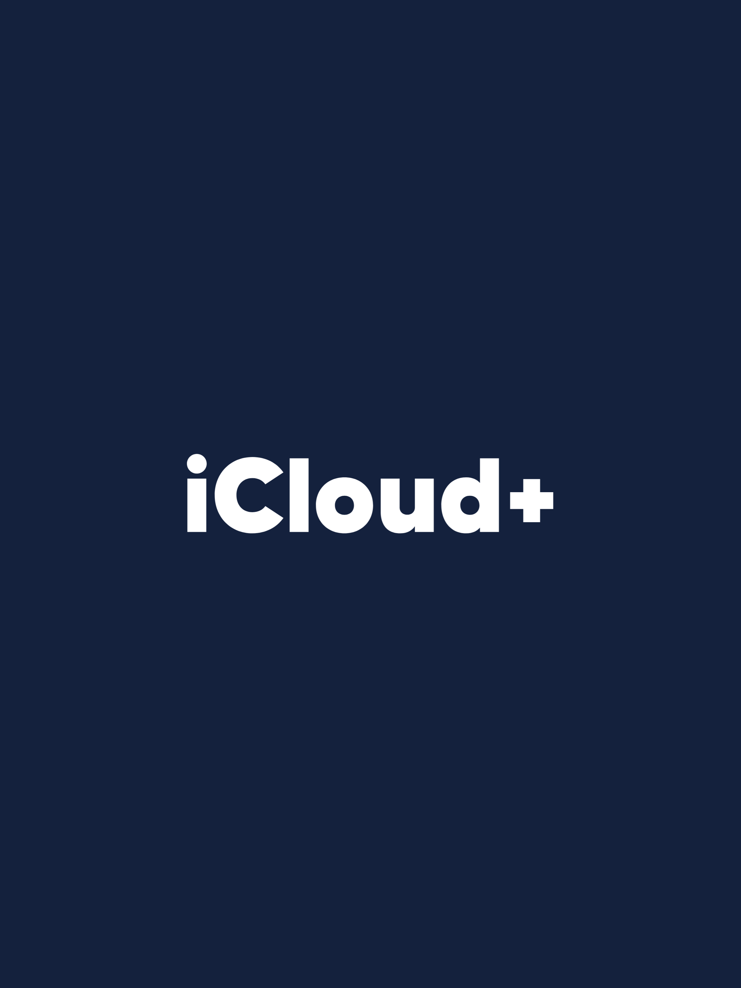 iCloud+